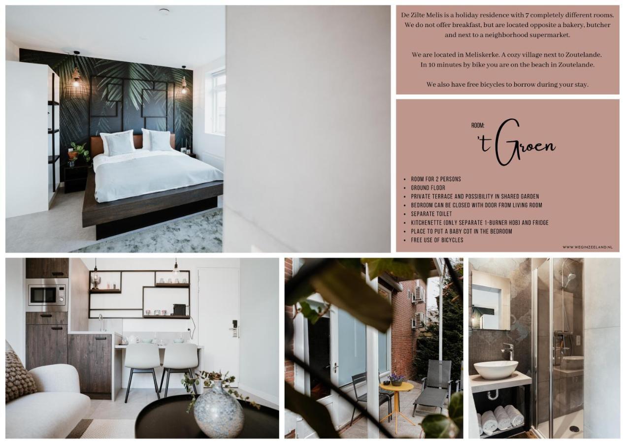 De Zilte Melis Hotell Meliskerke Exteriör bild